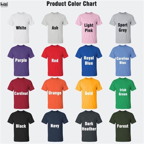 Gang Colors Chart