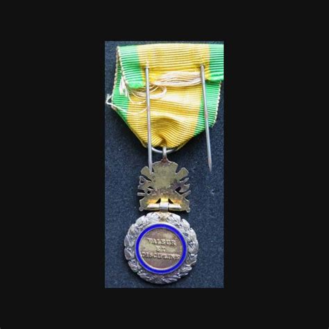 M Daille Militaire En Argent R Publique Valeur Et Discipline