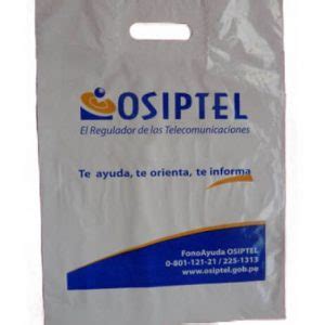 Bolsas plásticas Publiser Comunicaciones