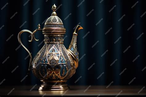 Premium AI Image | Pot for Arabic coffee