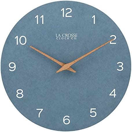 Amazon La Crosse B Sierra Wood Quartz Analog Wall