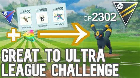 Using Great League Pokemon In The Ultra League Premier Cup Pokemon