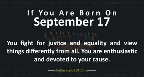 September 17 Zodiac Is Virgo, Birthdays And Horoscope - ZodiacSigns101