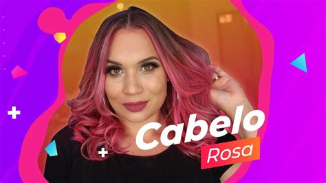 Como Pintar O Cabelo De Rosa Em Casa Youtube