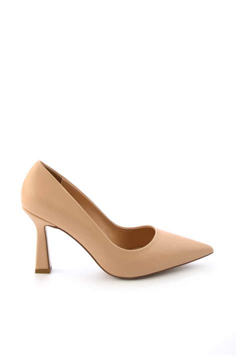 Mat Nude Kadın Klasik Topuklu Ayakkabı K01189021509