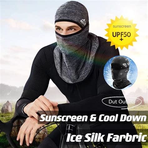 Balaclava Full Face Mask Upf Uv Sun Protection Face Cover Outdoor