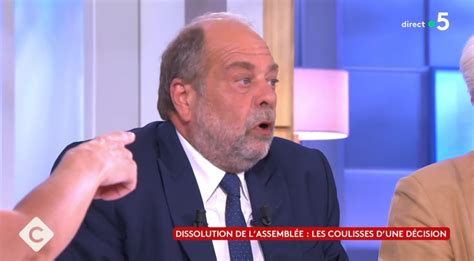 Vid O Eric Dupond Moretti Agac Par Patrick Cohen Sur Le Plateau De