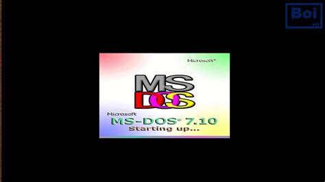 Installing Ms Dos In Virtualbox Youtube