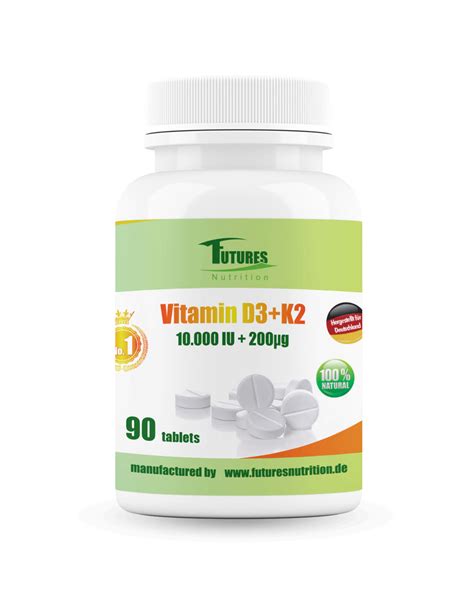 Futuresnutrition Vitamin D3 Großhandel Vitamin D3 K2