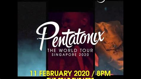 Pentatonix The World Tour Singapore 2020 Book Now Youtube