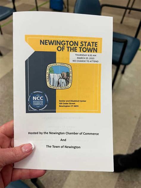 Newington State Of The Town 2023 Newington Chamber