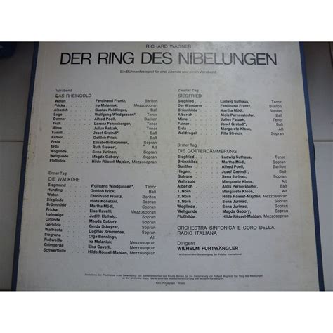 Der Ring Des Nibelungen 17 Lp Set Box Mint Condition De Wagner