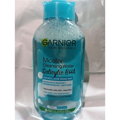 Jual Garnier Micellar Water Salicylic Bha Ukuran Ml Shopee Indonesia