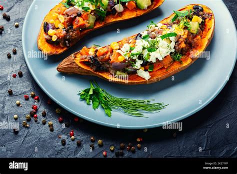 Sweet Potato Batata Roasted With Vegetables Stock Photo Alamy