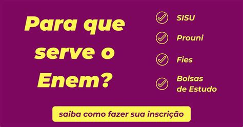 Para que serve a nota do Enem? São muitas oportunidades para você!