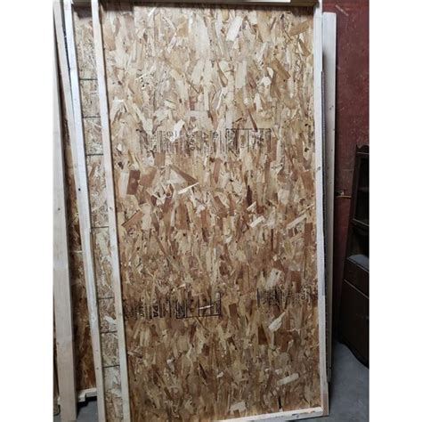 9....4'x8' Wooden OSB Wall Panels