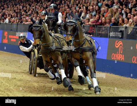 London Uk 17th Dec 2016 Olympia The London International Horse Show