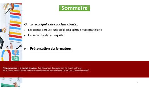 Ppt Le Developpement De La Performance Commerciale Slide Ppt