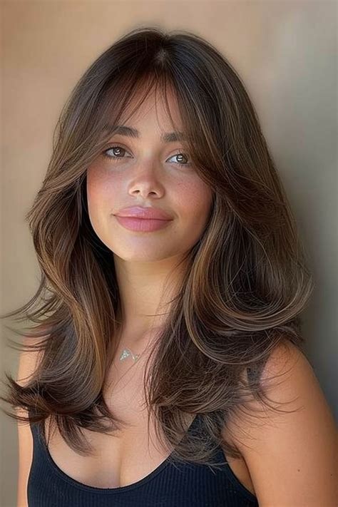 Versatile Layered Cuts For Medium Hair With Bangs Layered Haircuts