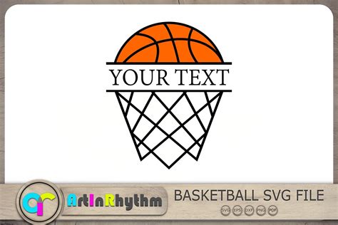 Basketball Monogram Svg, Basketball Svg Graphic by artinrhythm ...