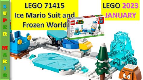 New Lego Mario Sets Ice Mario Suit And Frozen World Youtube