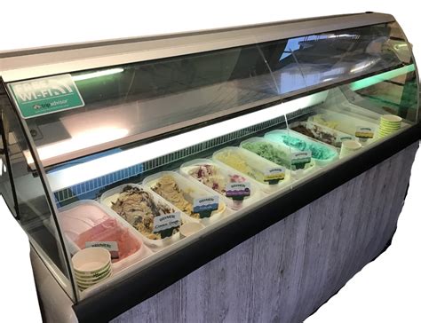 Secondhand Shop Equipment Ice Cream Display Freezers Retail Ice