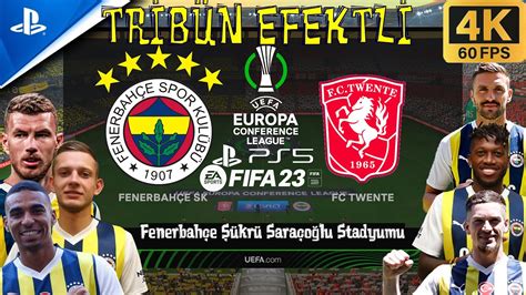 FENERBAHÇE TWENTE UEFA KONFERANS PLAY OFF TURU 1 MAÇI FIFA 23