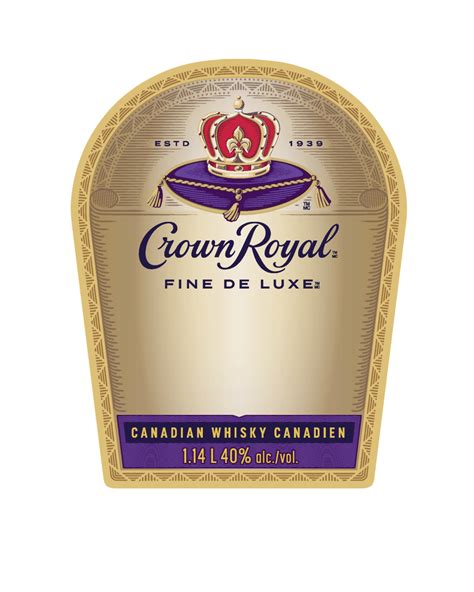 1.14l Crown Royal Fine De Luxe Label – Crown Royal Canada E-Comm