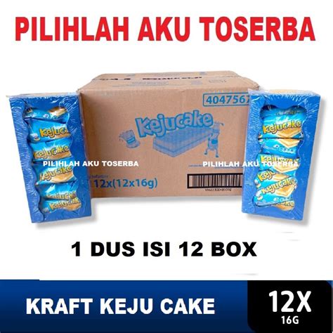 Jual Kraft Keju Cake Bolu Keju Gr Box Isi Pcs Harga Dus