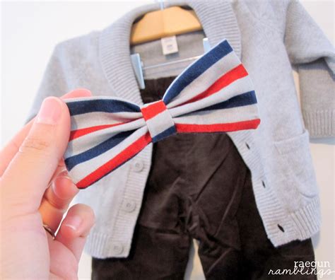 Tutorial: Quick Little Man Bow Tie - Rae Gun Ramblings