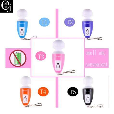 EJMW New Mini AV Stick Vibrators Stimulate Clitoris Sex Products For Female Finger Shoe Sex