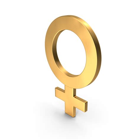 Female Gender Icon Gold Png Images And Psds For Download Pixelsquid S116270003