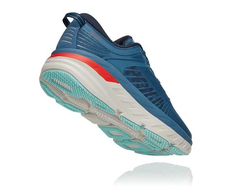 Giày Hoka Bondi 7 Navy Blue 1110518 Rtos Authentic Shoes