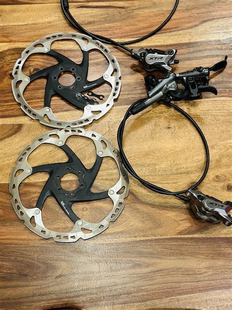 2022 Shimano XTR 9120 Brakeset With Rotors For Sale