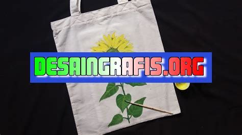 Cara Melukis Tote Bag Canvas Desain Grafis Indonesia