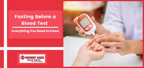 Fasting Before A Blood Test Everything You Need To Know Health