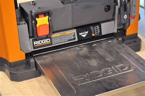 13″ Ridgid Thickness Planer Review