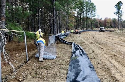 How To Pick The Right Silt Fence Fabric Colonial Construction