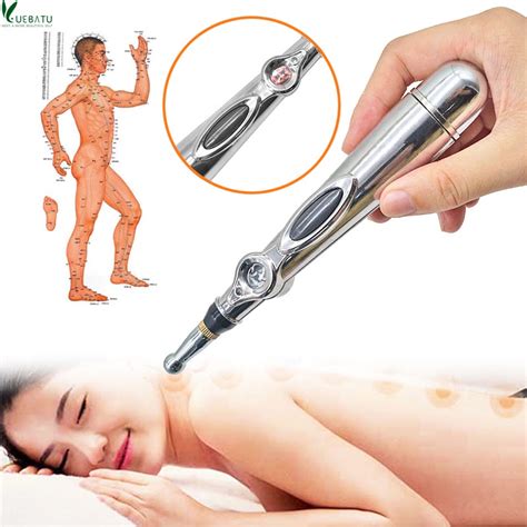 Meridian Pen Acupuncture Massager Acupressure Akupuntur Neck Body