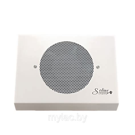 Пылесос маникюрный настольный Soline Charms 80W (белый, корпус - металл ...