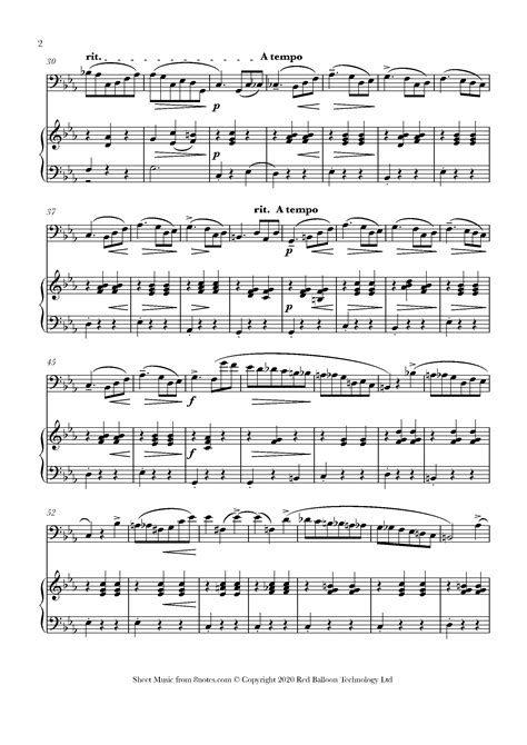 Chopin Waltz Op 69 No 2 Sheet Music For Bassoon 8notes