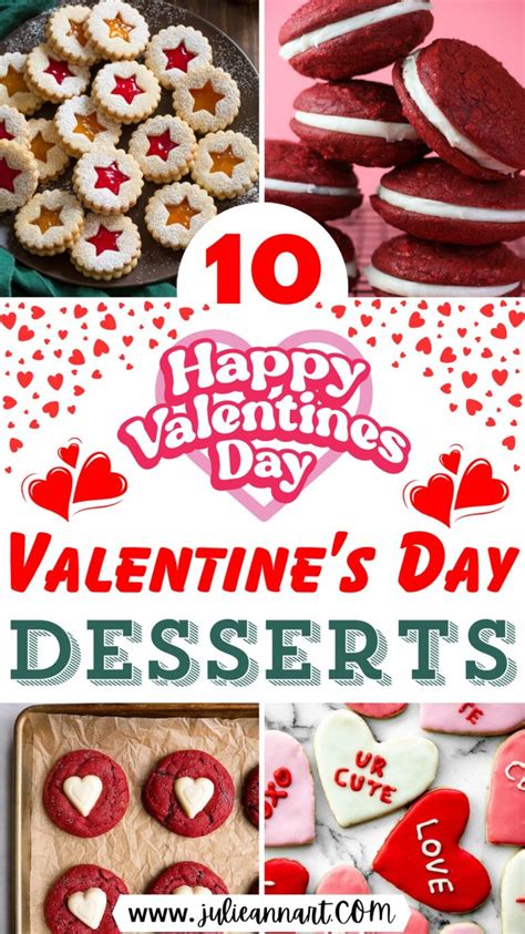 10 Best And Unique Valentines Day Desserts Recipes Julie Ann Art