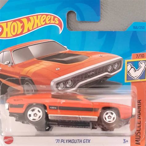 Hot Wheels Muscle Mania Plymouth GTX Universo Hot Wheels
