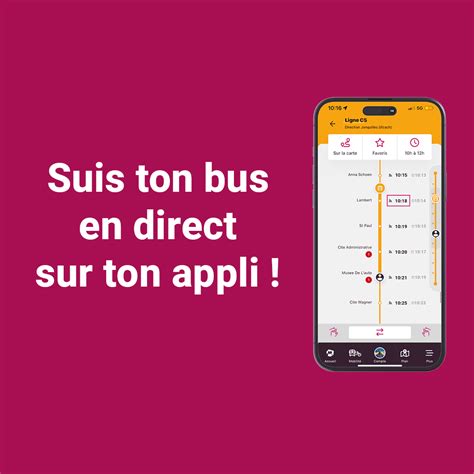 Tu Peux Suivre Ton Bus En Direct Sur Ton Appli Compte Mobilit