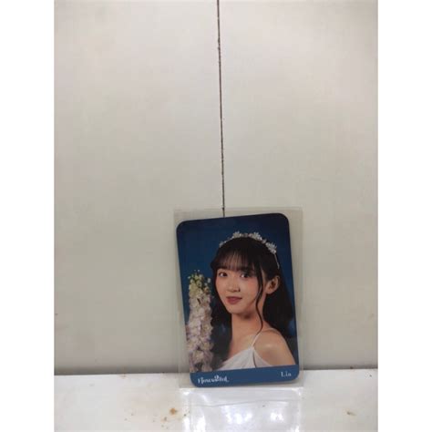 Jual Photocard Jkt Flowerfull Lia Official Shopee Indonesia