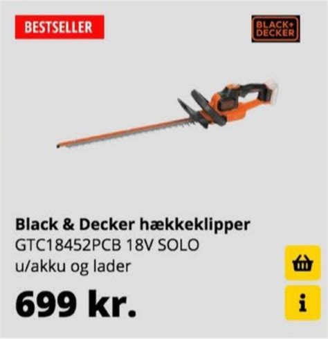 Black Decker H Kkeklipper Byggecenter September Alle