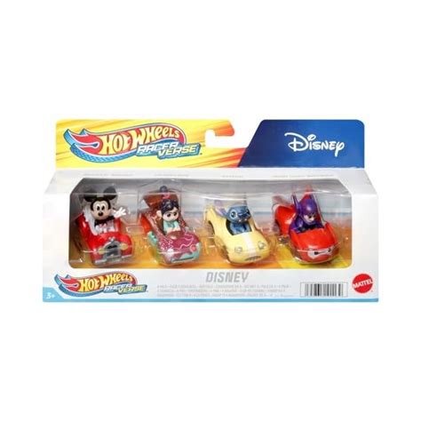 Hot Wheels Coffret Racerverse Voitures En M Tal Moul L Chell