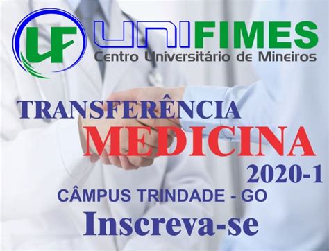 Processo Seletivo de Transferência Externa Medicina 2020 1 Centro