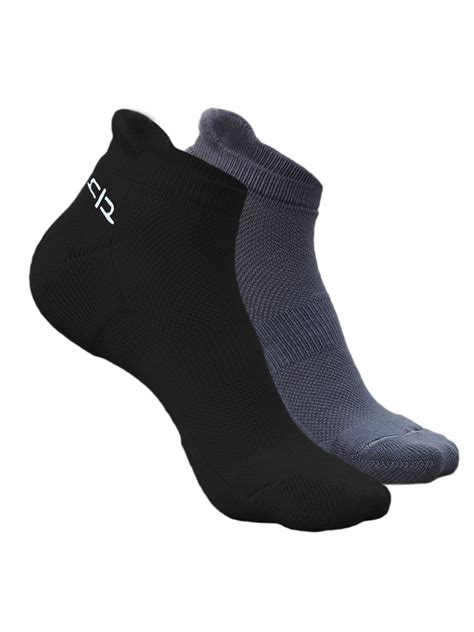 Buy Heelium Men Pack Of 2 Bamboo Super Soft And Odour Free Breathable Ankle Length Socks Socks