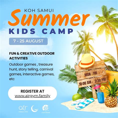 Event: Samui Kids Summer Camp 2023 | AirGym.Family - Samui Fitness ...